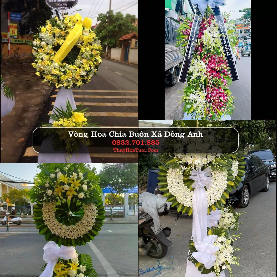 Kệ hoa tang lễ giao tại Xã Đông Anh, Hà Nội