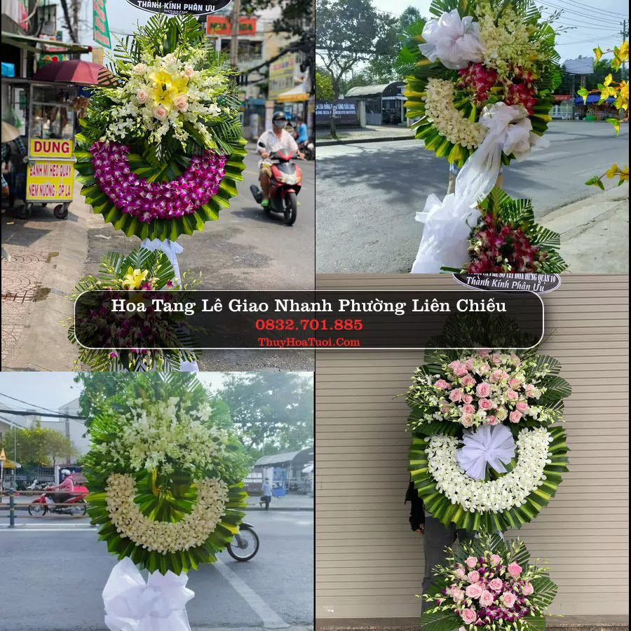 Đặt Vòng Hoa Tang Lễ tại Phường Liên Chiểu, Đà Nẵng