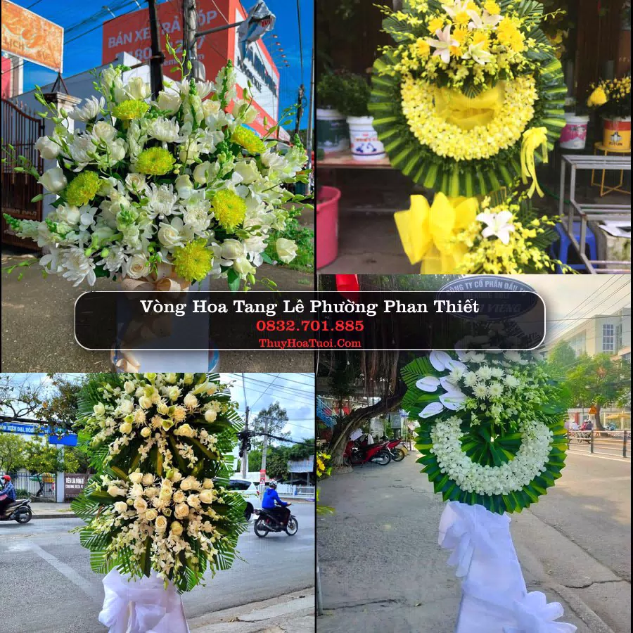 Kệ hoa tang lễ giao tại Phường Phan Thiết, Lâm Đồng