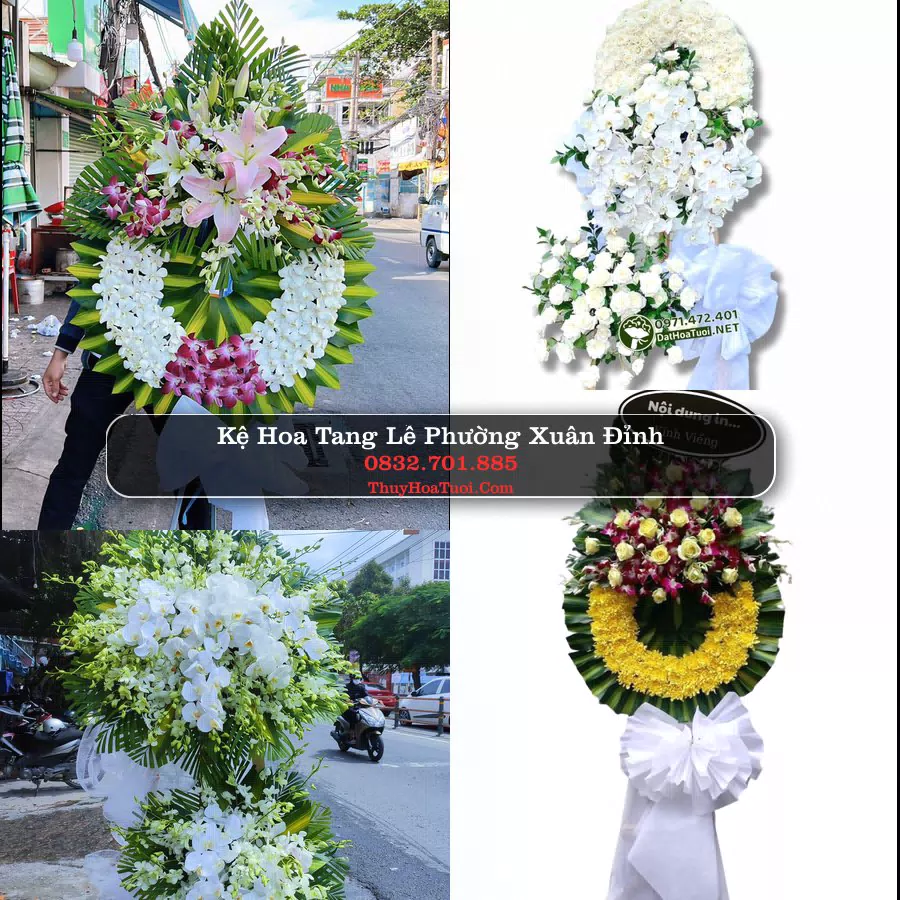 Đặt Vòng Hoa Tang Lễ tại Phường Xuân Đỉnh, Hà Nội