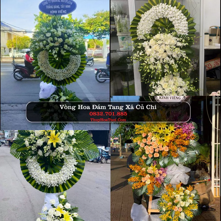 Kệ hoa tang lễ giao tại Xã Củ Chi, TP.HCM
