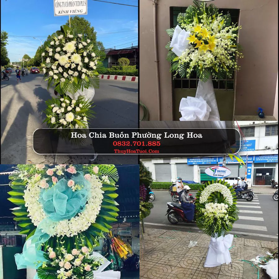 Đặt Vòng Hoa Chia Buồn tại Phường Long Hoa, Tây Ninh