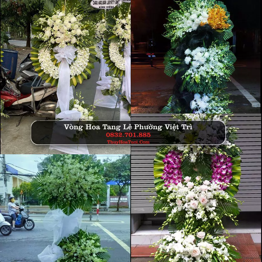 Kệ hoa tang lễ giao tại Phường Việt Trì, Phú Thọ
