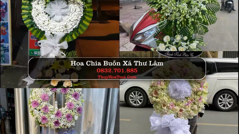 Đặt Vòng Hoa Chia Buồn tại Xã Thư Lâm, Hà Nội
