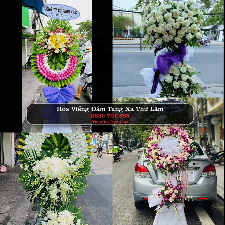 Kệ hoa tang lễ giao tại Xã Thư Lâm, Hà Nội