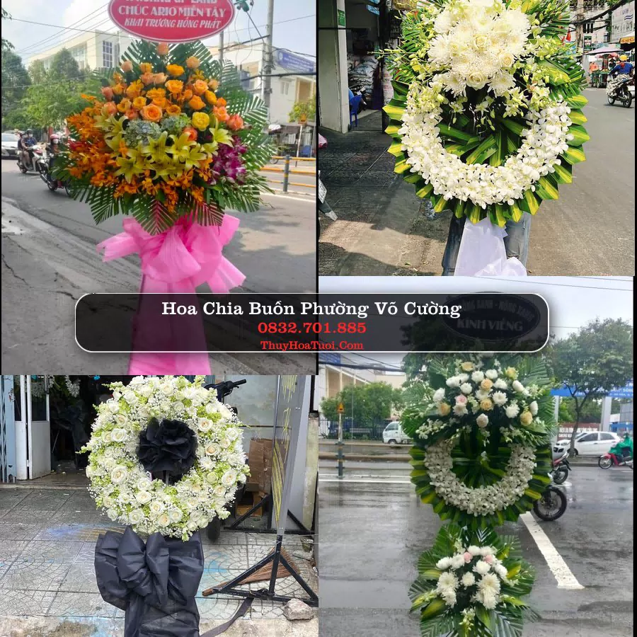 Đặt Hoa Tang Lễ tại Phường Võ Cường, Bắc Ninh