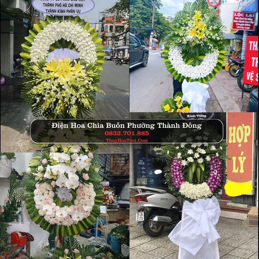 Đặt Vòng Hoa Tang Lễ tại Phường Thành Đông, Hải Phòng