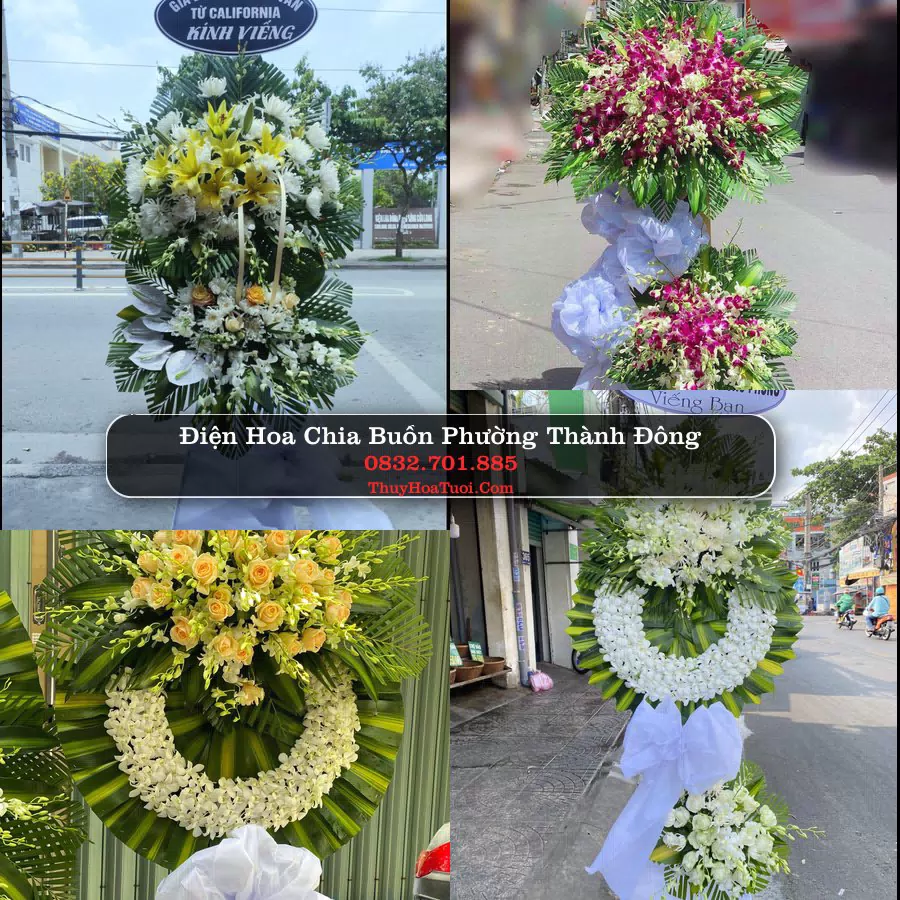 Kệ hoa tang lễ giao tại Phường Thành Đông, Hải Phòng