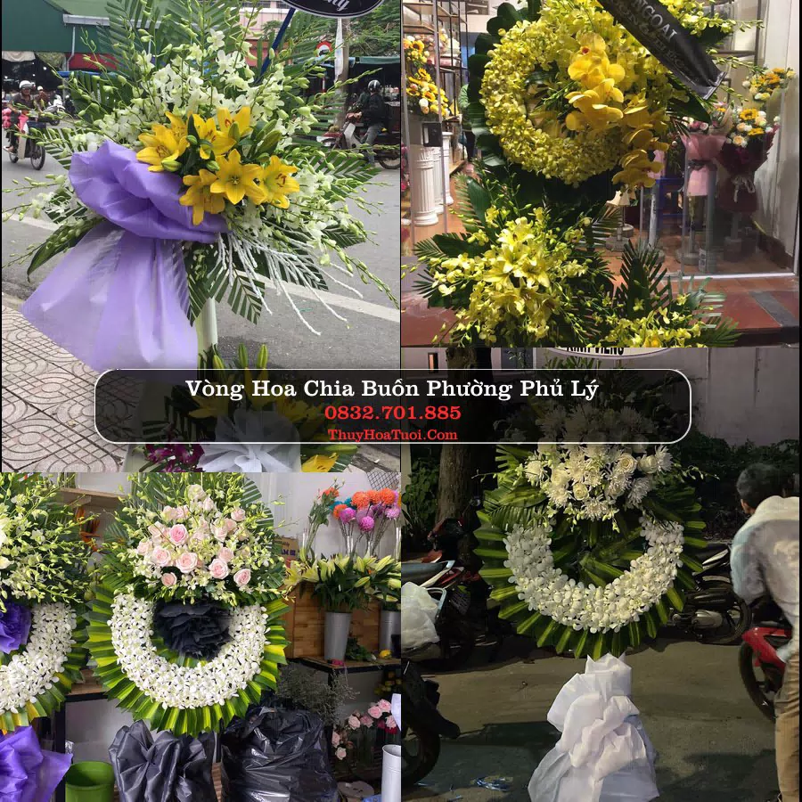 Đặt Vòng Hoa Chia Buồn tại Phường Phủ Lý, Ninh Bình