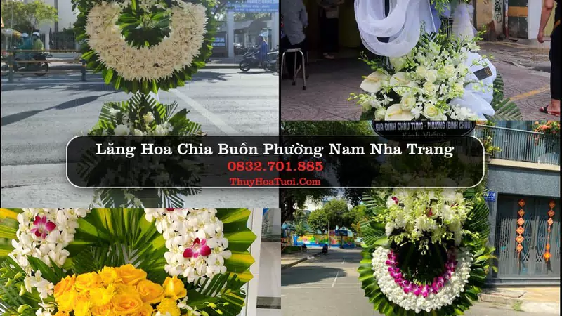 Đặt Hoa Tang Lễ tại Phường Nam Nha Trang, Khánh Hòa