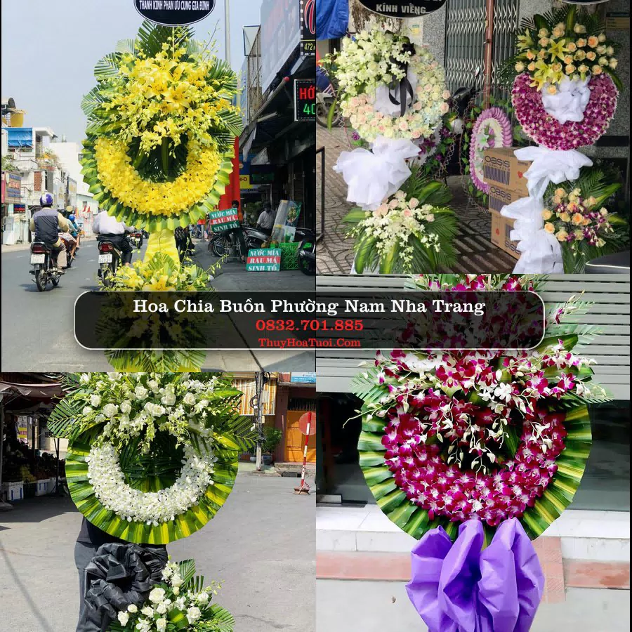 Kệ hoa tang lễ giao tại Phường Nam Nha Trang, Khánh Hòa
