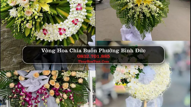 Đặt Hoa Chia Buồn tại Phường Bình Đức, An Giang