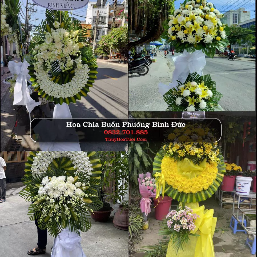 Kệ hoa tang lễ giao tại Phường Bình Đức, An Giang