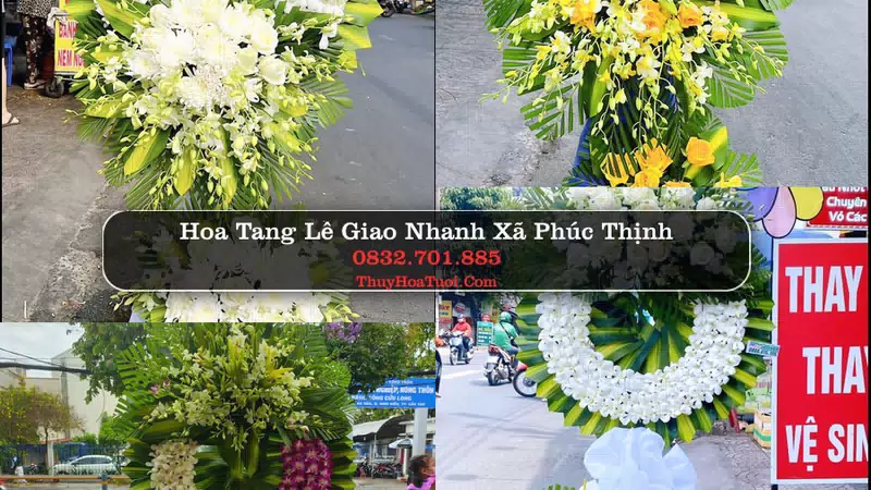 Hoa Tang Lễ Xã Phúc Thịnh Hà Nội