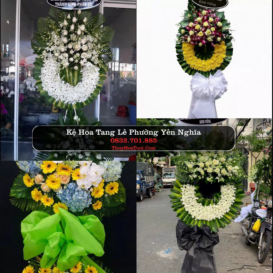 Kệ hoa tang lễ giao tại Phường Yên Nghĩa, Hà Nội