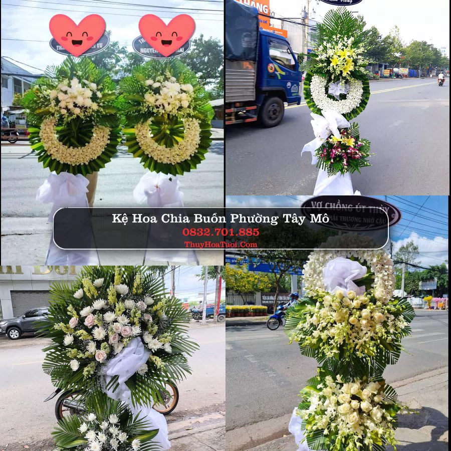 Đặt Vòng Hoa Tang Lễ tại Phường Tây Mỗ, Hà Nội