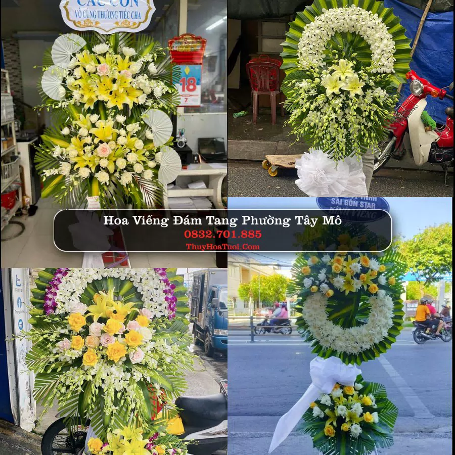 Kệ hoa tang lễ giao tại Phường Tây Mỗ, Hà Nội