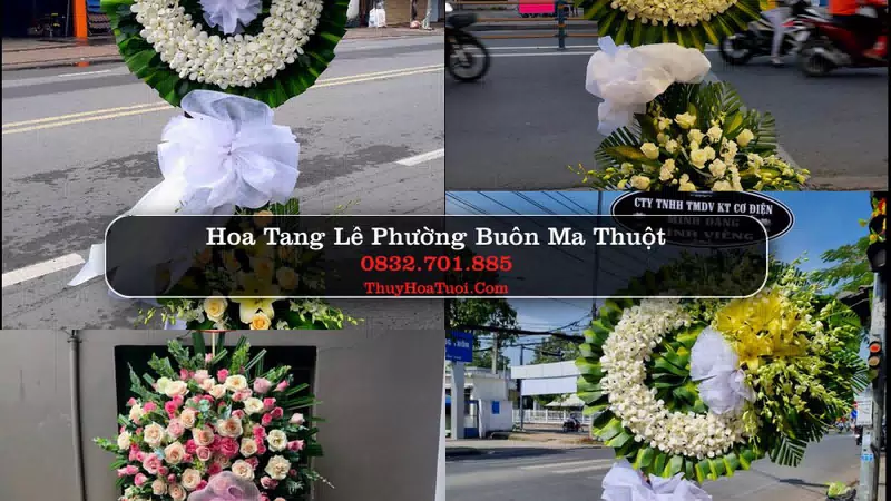 Đặt Hoa Tang Lễ tại Phường Buôn Ma Thuột, Đắk Lắk