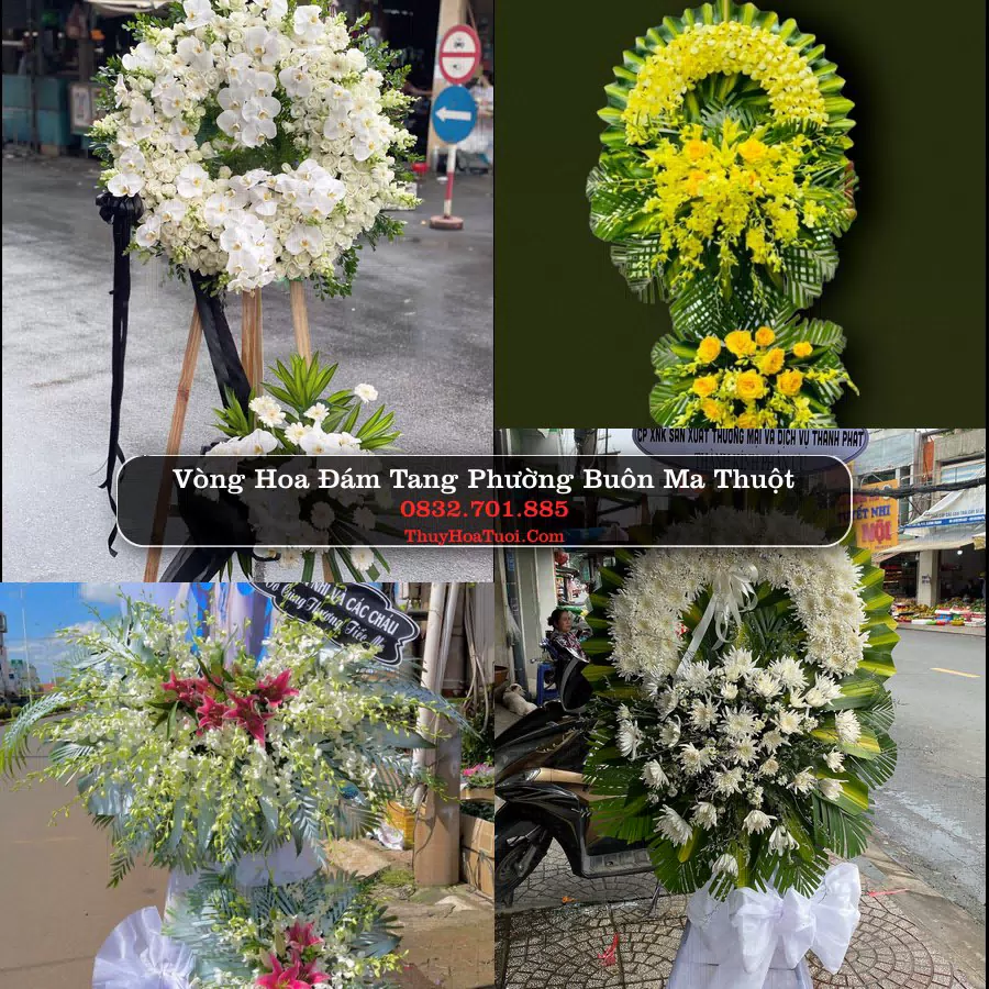 Kệ hoa tang lễ giao tại Phường Buôn Ma Thuột, Đắk Lắk