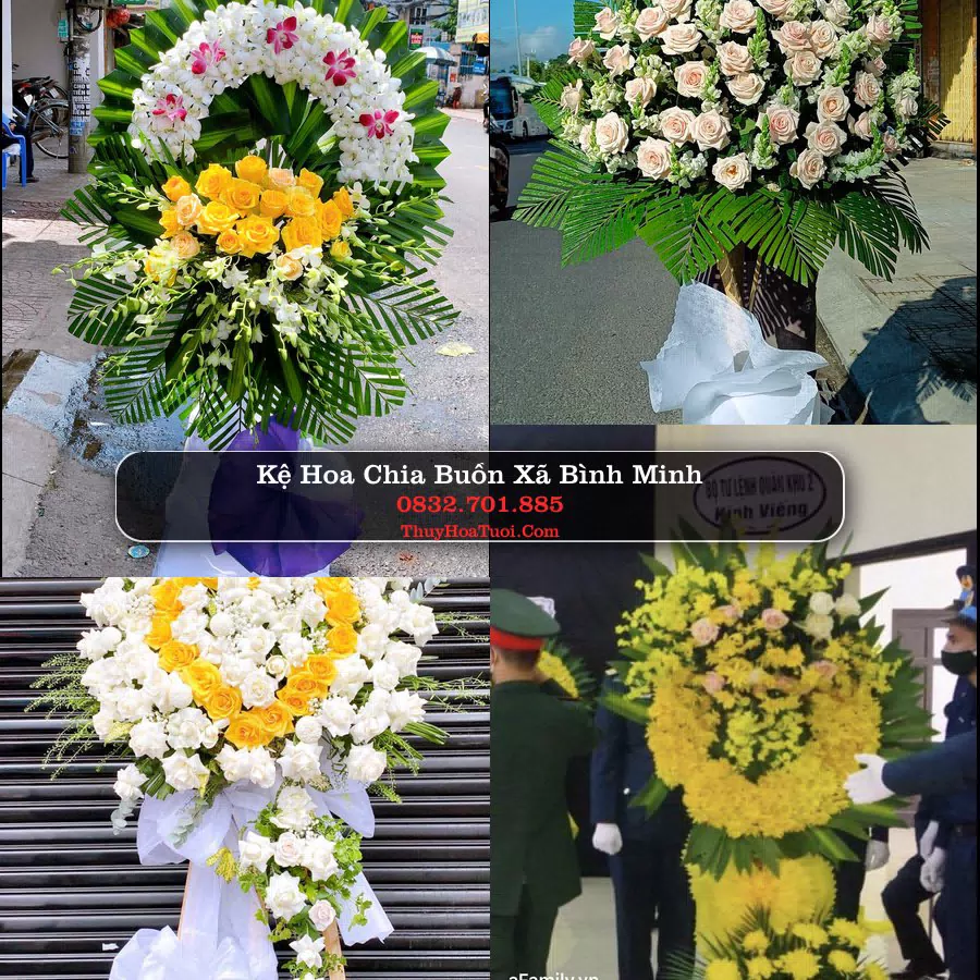 Đặt Vòng Hoa Tang Lễ tại Xã Bình Minh, Hà Nội