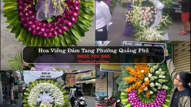 Đặt Vòng Hoa Chia Buồn tại Phường Quảng Phú, Thanh Hóa