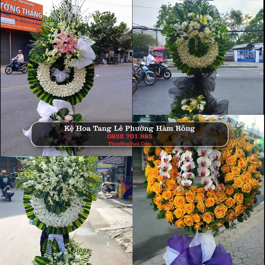 Vòng hoa chia buồn Phường Hàm Rồng - ThuyHoaTuoi.Com