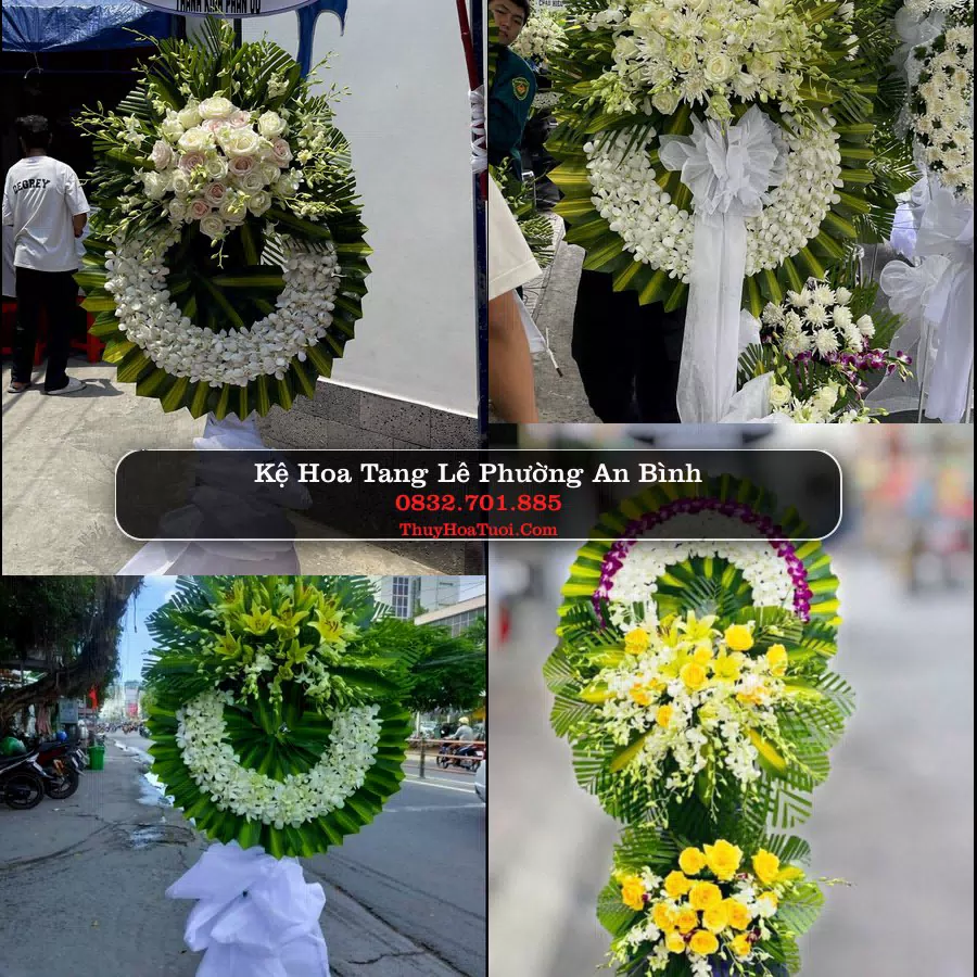 Đặt Vòng Hoa Chia Buồn tại Phường An Bình, Cần Thơ