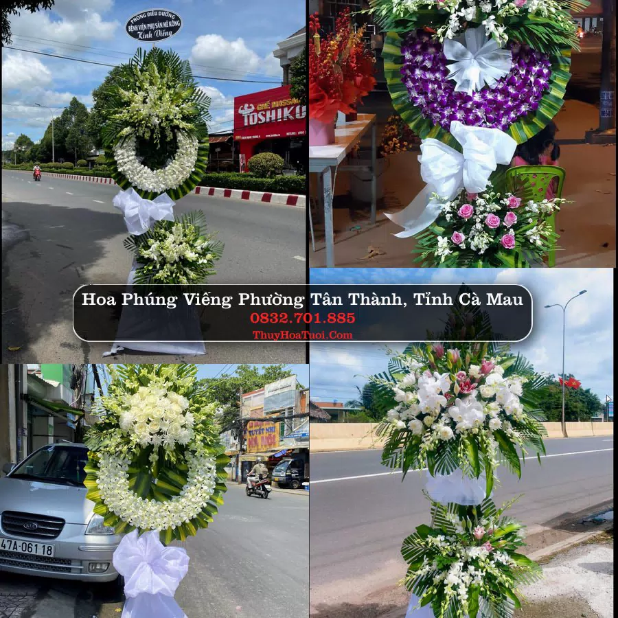 Vòng hoa chia buồn Phường Tân Thành - ThuyHoaTuoi.Com