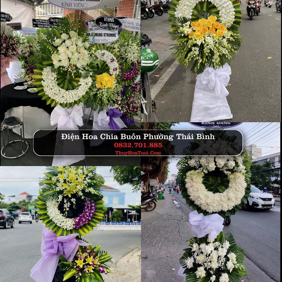 Kệ hoa tang lễ giao tại Phường Thái Bình, Hưng Yên