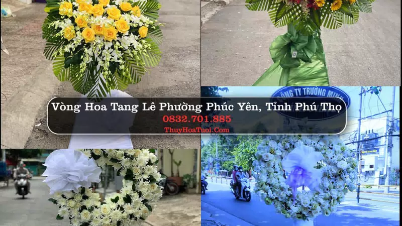 Hoa Tang Lễ Phường Phúc Yên Phú Thọ