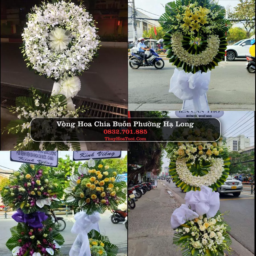 Đặt Vòng Hoa Tang Lễ tại Phường Hạ Long, Quảng Ninh