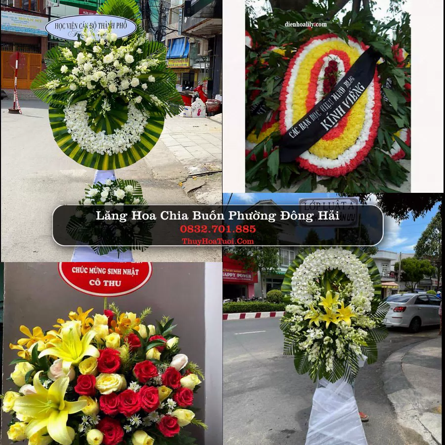 Kệ hoa tang lễ giao tại Phường Đông Hải, Khánh Hòa