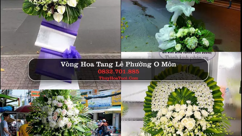 Đặt Vòng Hoa Chia Buồn tại Phường Ô Môn, Cần Thơ
