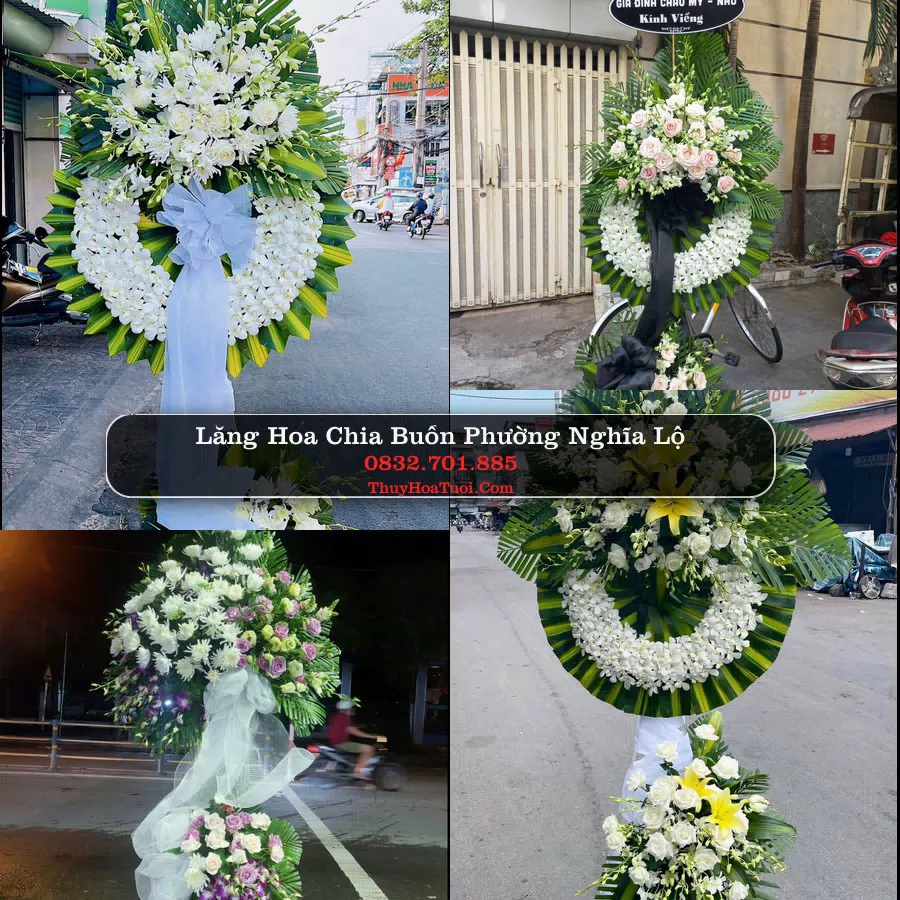 Kệ hoa tang lễ giao tại Phường Nghĩa Lộ, Quảng Ngãi