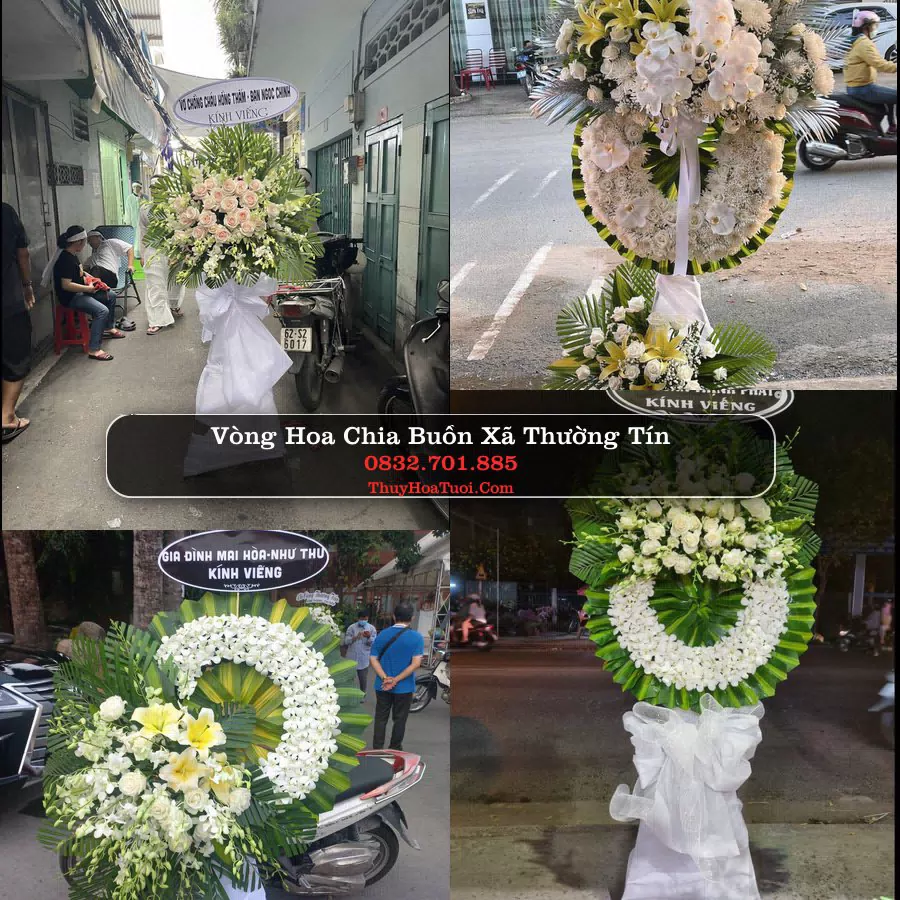 Vòng hoa chia buồn Xã Thường Tín - ThuyHoaTuoi.Com