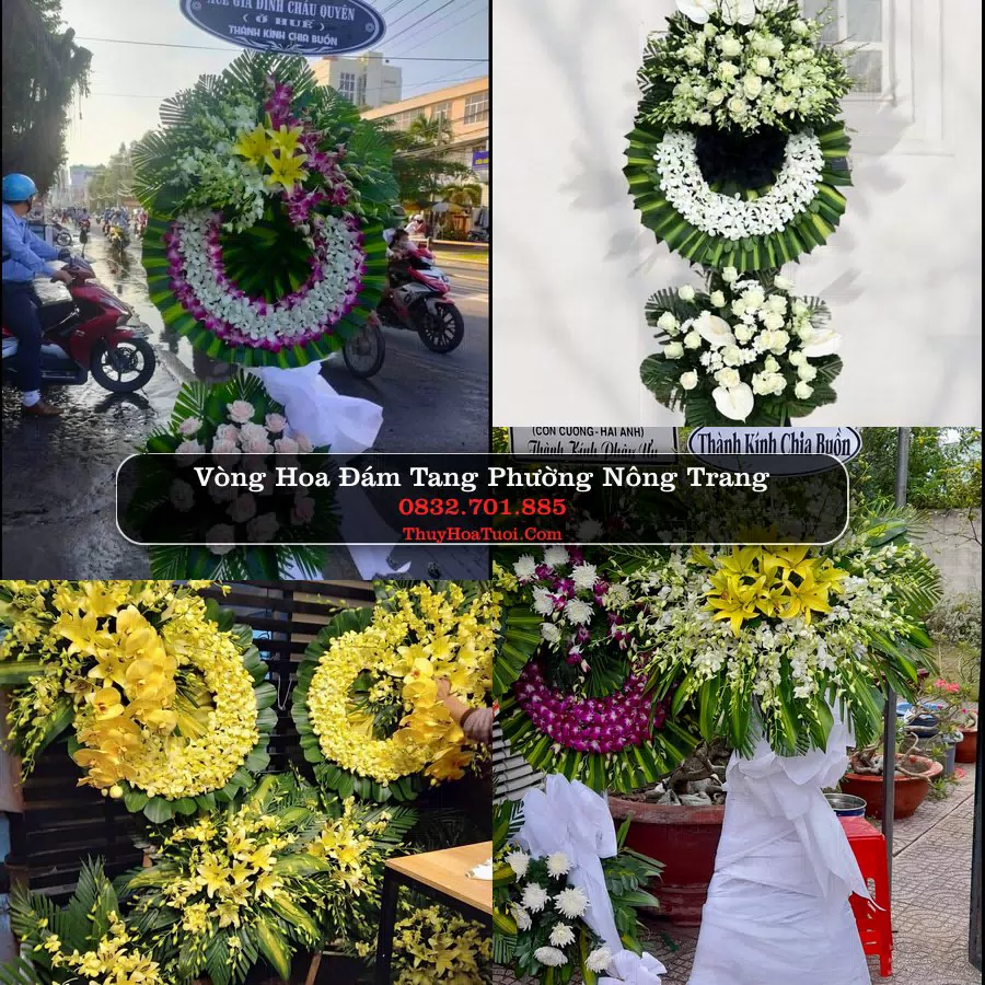 Đặt Hoa Chia Buồn tại Phường Nông Trang, Phú Thọ