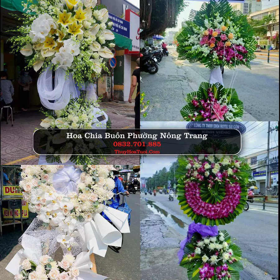 Kệ hoa tang lễ giao tại Phường Nông Trang, Phú Thọ