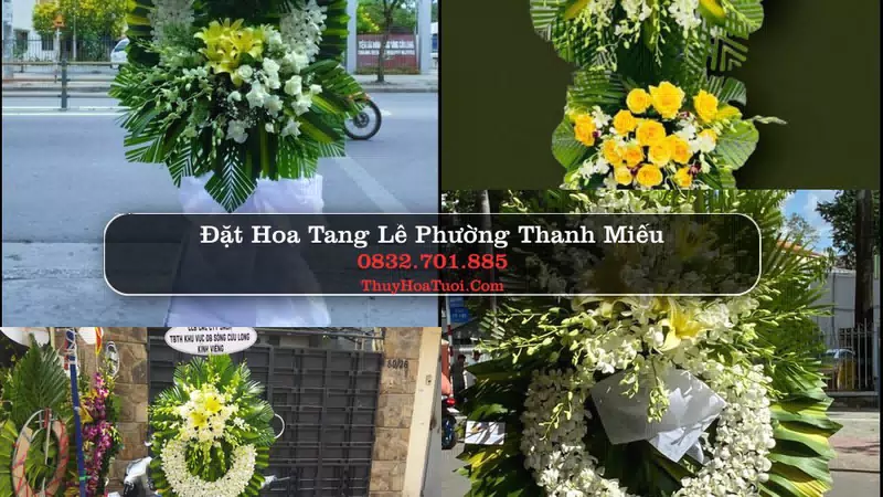 Đặt Hoa Chia Buồn tại Phường Thanh Miếu, Phú Thọ