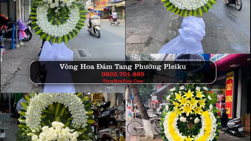 Đặt Vòng Hoa Tang Lễ tại Phường Pleiku, Gia Lai