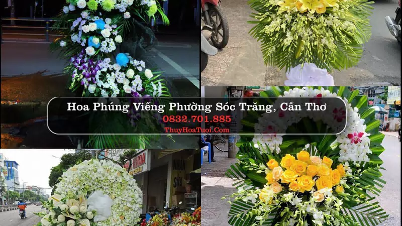 Đặt Vòng Hoa Tang Lễ tại Phường Sóc Trăng, Cần Thơ