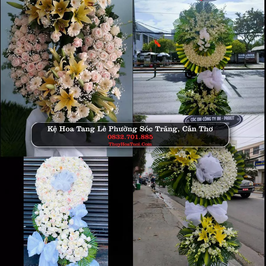 Kệ hoa tang lễ giao tại Phường Sóc Trăng, Cần Thơ