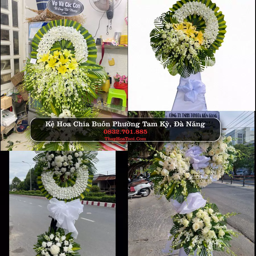 Đặt Hoa Chia Buồn tại Phường Tam Kỳ, Đà Nẵng