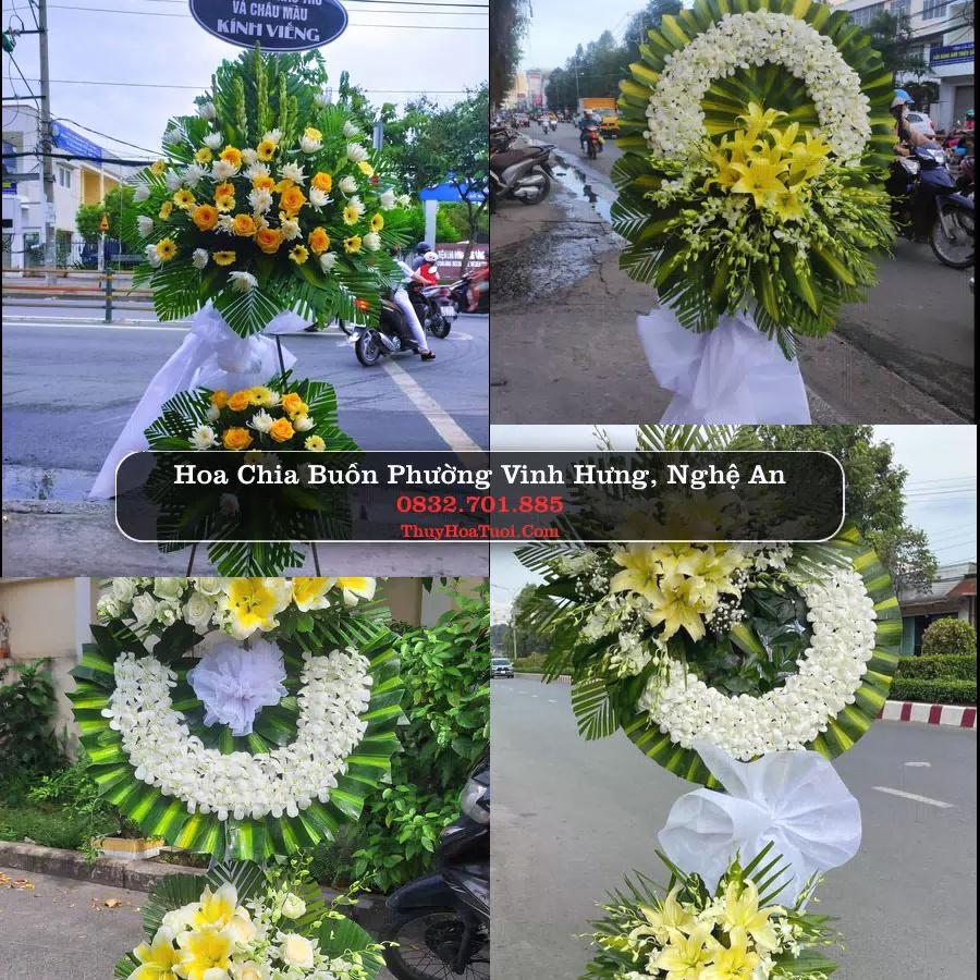 Kệ hoa tang lễ giao tại Phường Vinh Hưng, Nghệ An
