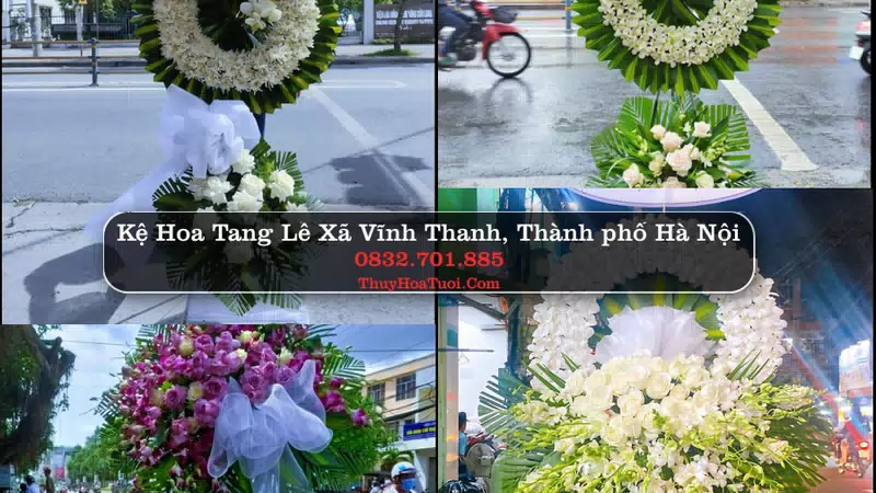 Đặt Vòng Hoa Tang Lễ tại Xã Vĩnh Thanh, Hà Nội