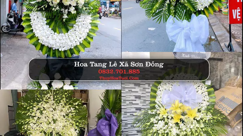 Đặt Hoa Chia Buồn tại Xã Sơn Đồng, Hà Nội