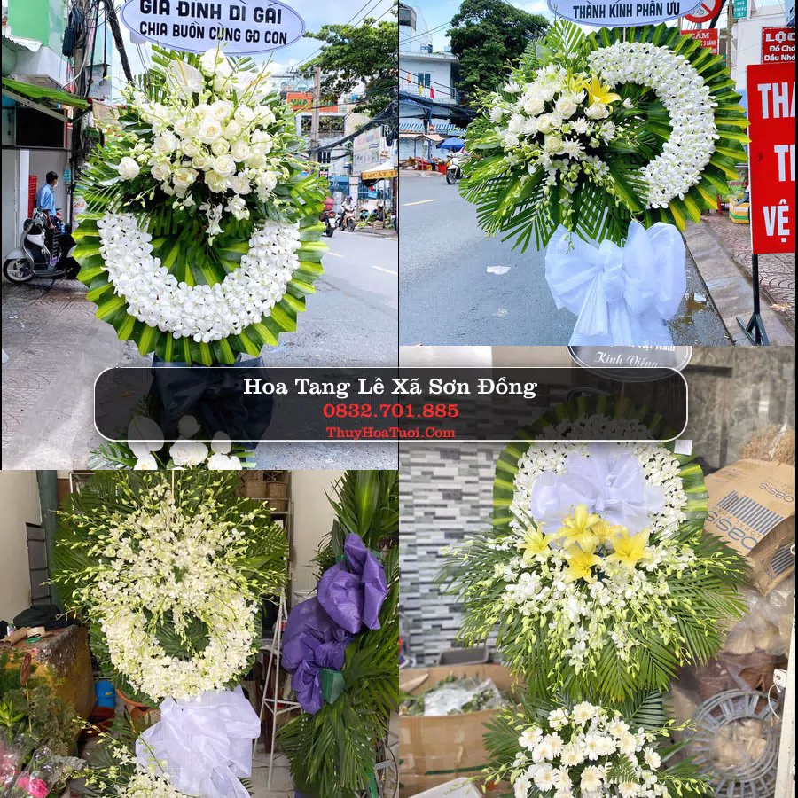 Đặt Hoa Chia Buồn tại Xã Sơn Đồng, Hà Nội