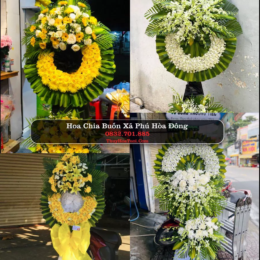 Kệ hoa tang lễ giao tại Xã Phú Hòa Đông, TP.HCM