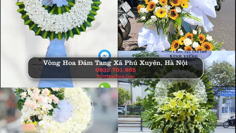 Đặt Hoa Chia Buồn tại Xã Phú Xuyên, Hà Nội