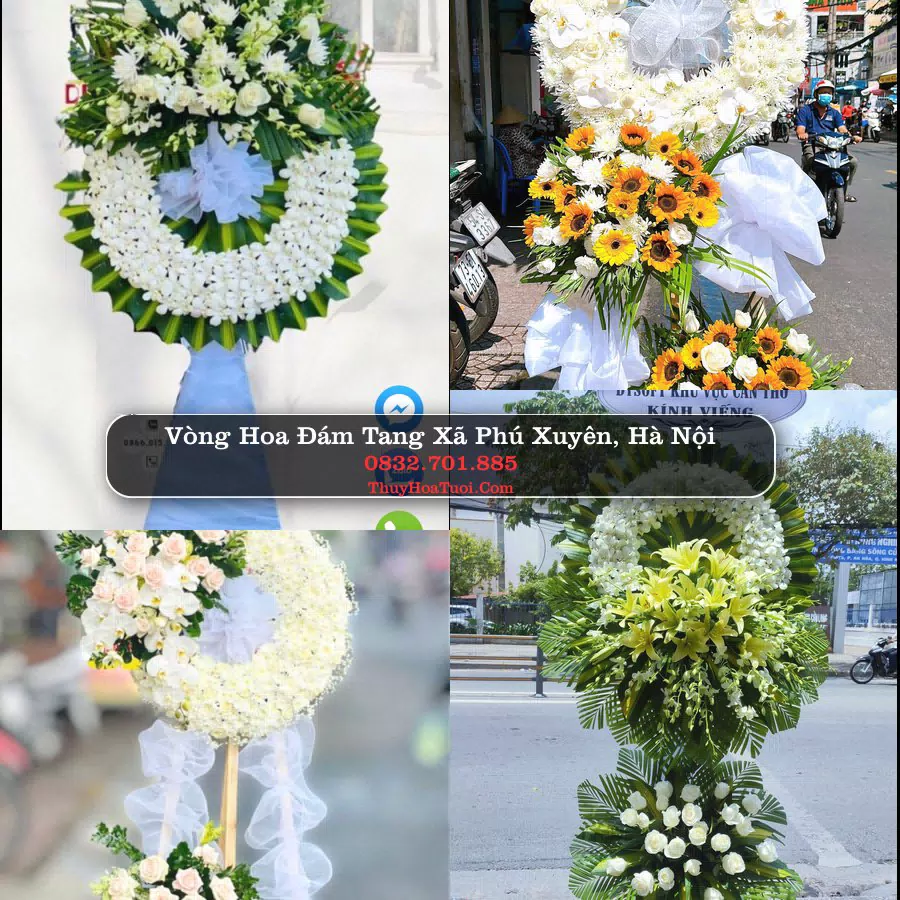 Đặt Hoa Chia Buồn tại Xã Phú Xuyên, Hà Nội