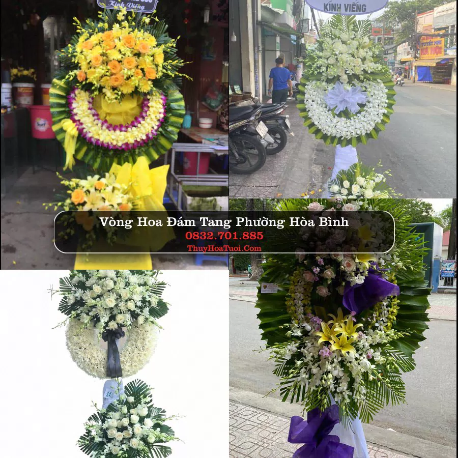 Đặt Hoa Tang Lễ tại Phường Hòa Bình, Hải Phòng